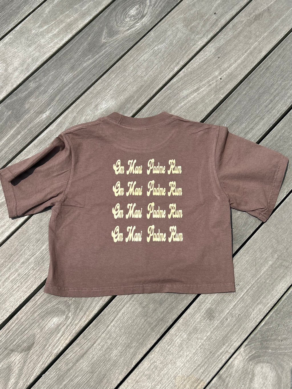 Buddha Cropped Tee(female)