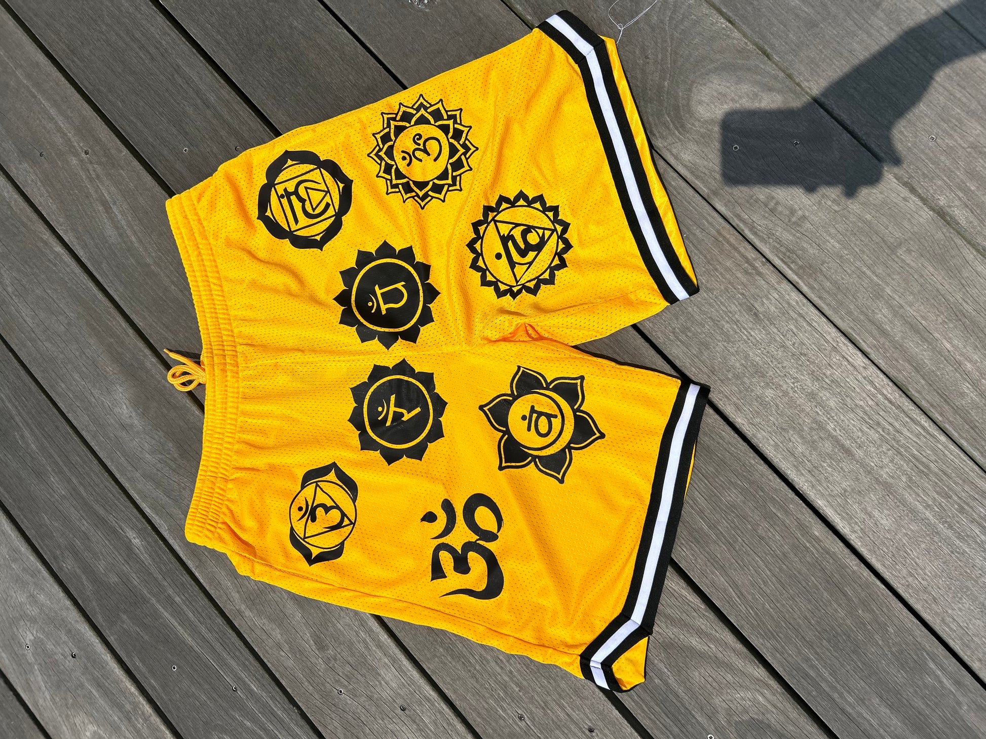 7 Chakras Mesh Shorts