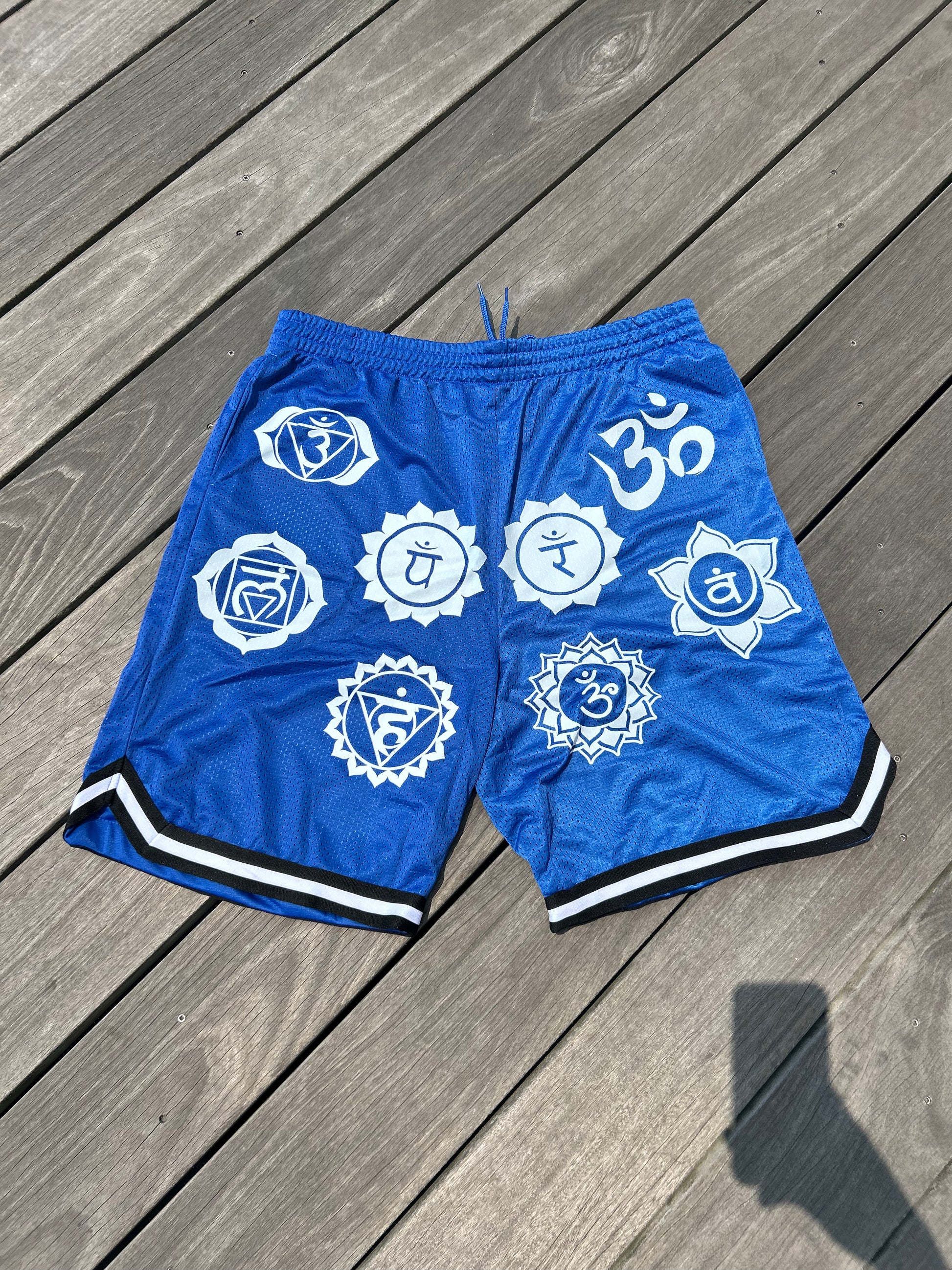 7 Chakras Mesh Shorts