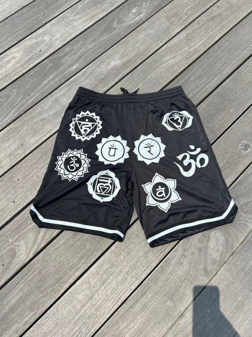 7 Chakras Mesh Shorts